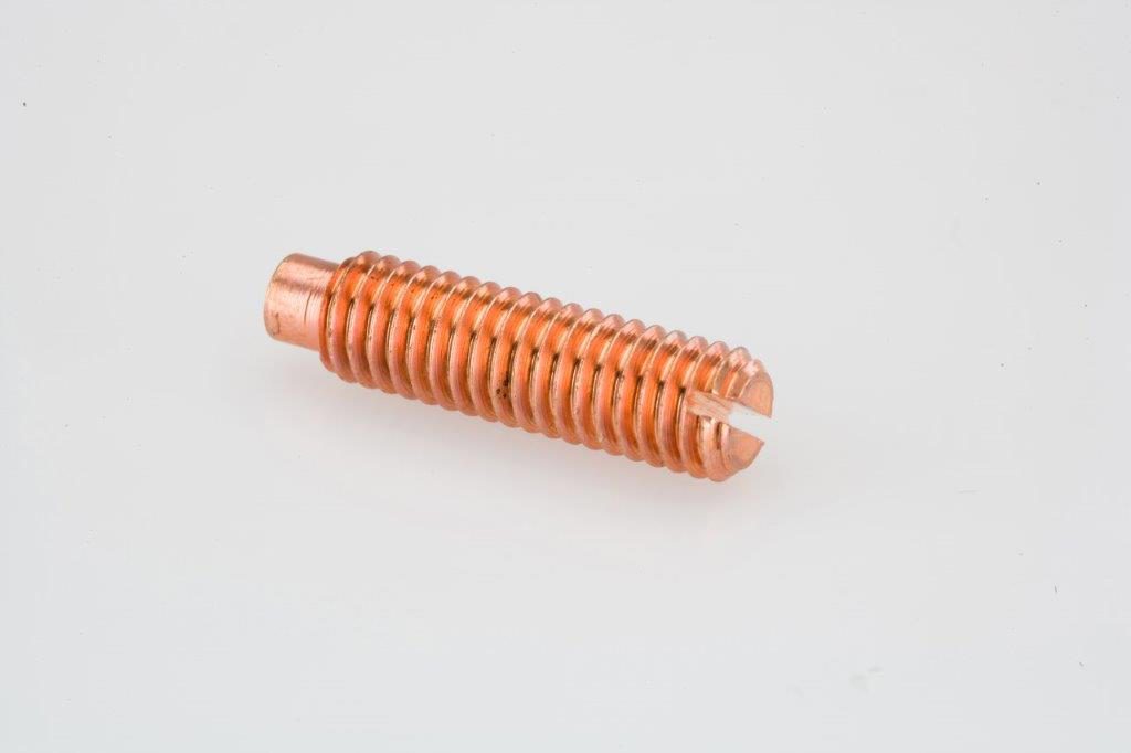 Screw Machine Products Turned Parts Copper Transformer Terminal