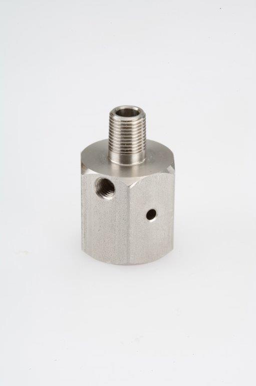 Screw Machine Products Turned Parts Aluminum Nozzle